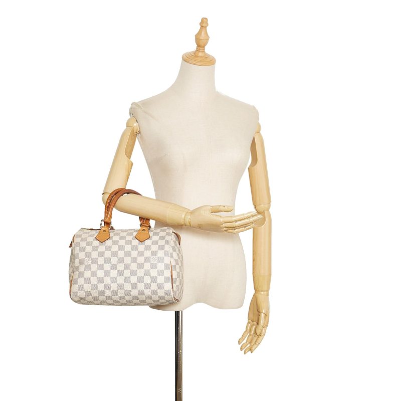 Louis Vuitton Damier Azur Speedy 25 35882) - Image 5
