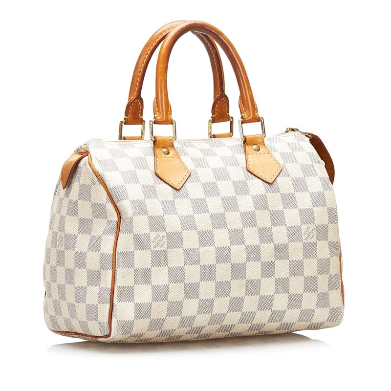 Louis Vuitton Damier Azur Speedy 25 35882) - Image 2