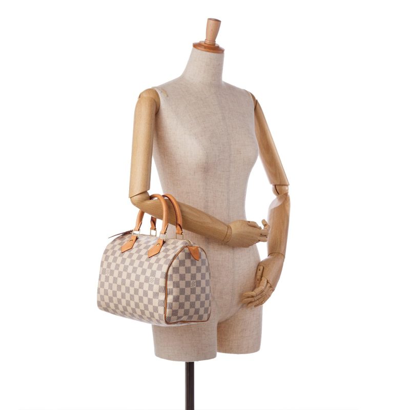 Louis Vuitton Damier Azur Speedy 25 (36935) - Image 5