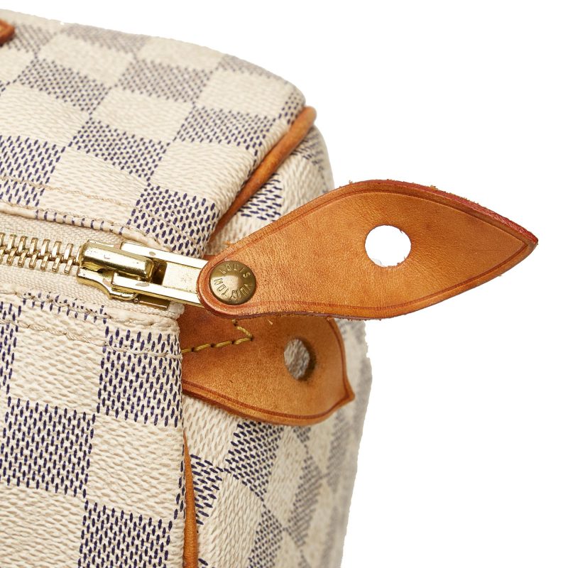Louis Vuitton Damier Azur Speedy 25 (JppebM) - Image 10