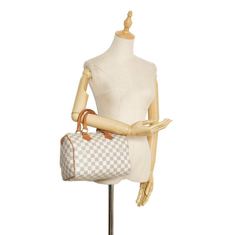 Louis Vuitton Damier Azur Speedy 25 (JppebM) - Image 5