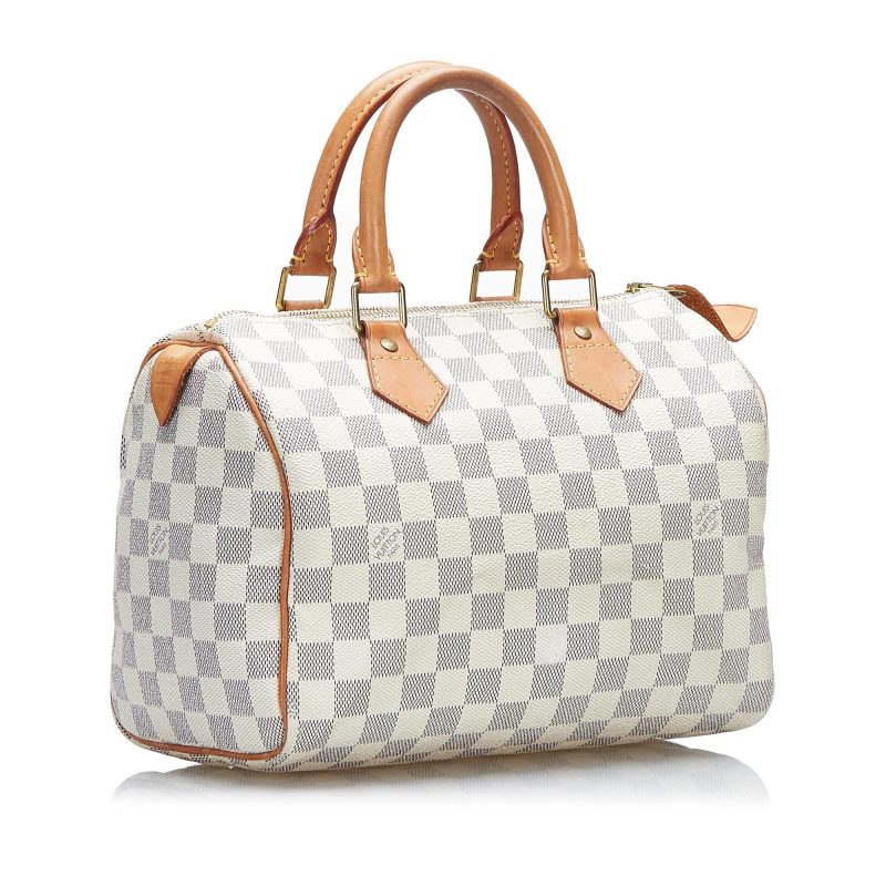 Louis Vuitton Damier Azur Speedy 25 (JppebM) - Image 2