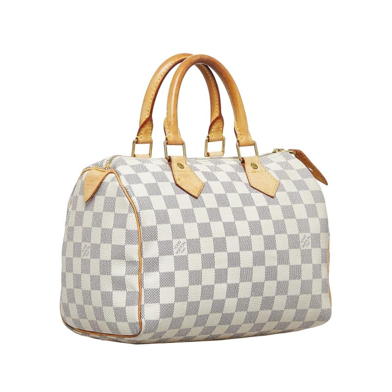 Louis Vuitton Damier Azur Speedy 25 (KDkuR2) - Image 2
