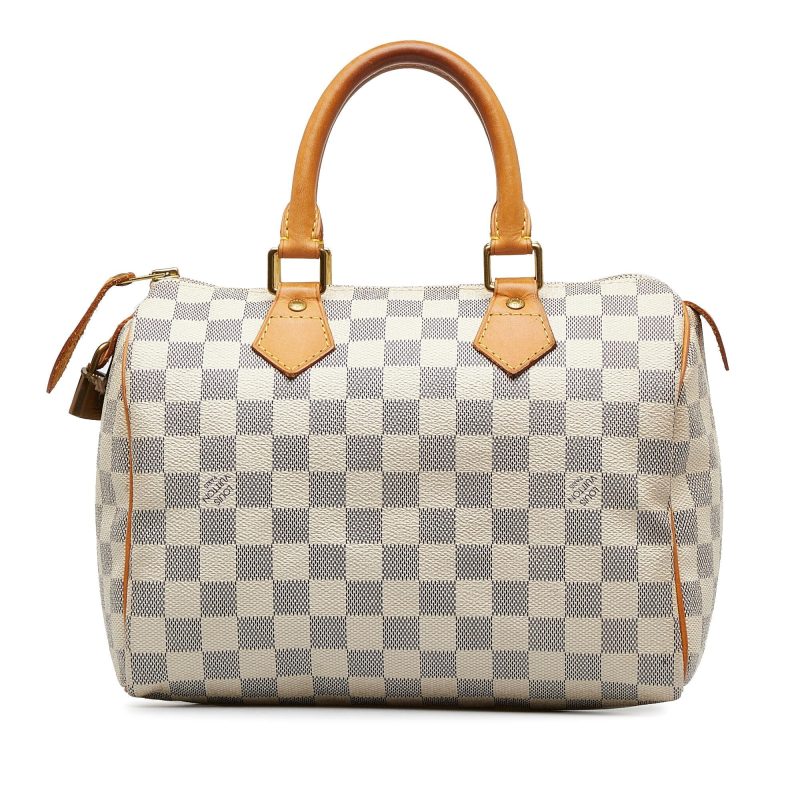 Louis Vuitton Damier Azur Speedy 25 (S3aoRC) - Image 3