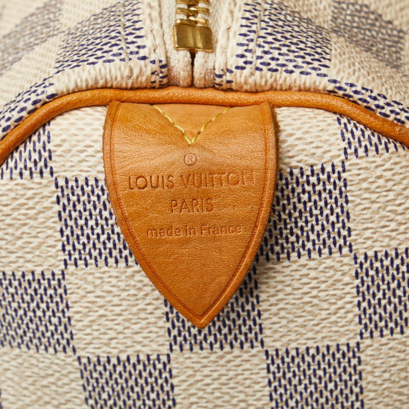 Louis Vuitton Damier Azur Speedy 25 (S3aoRC) - Image 7