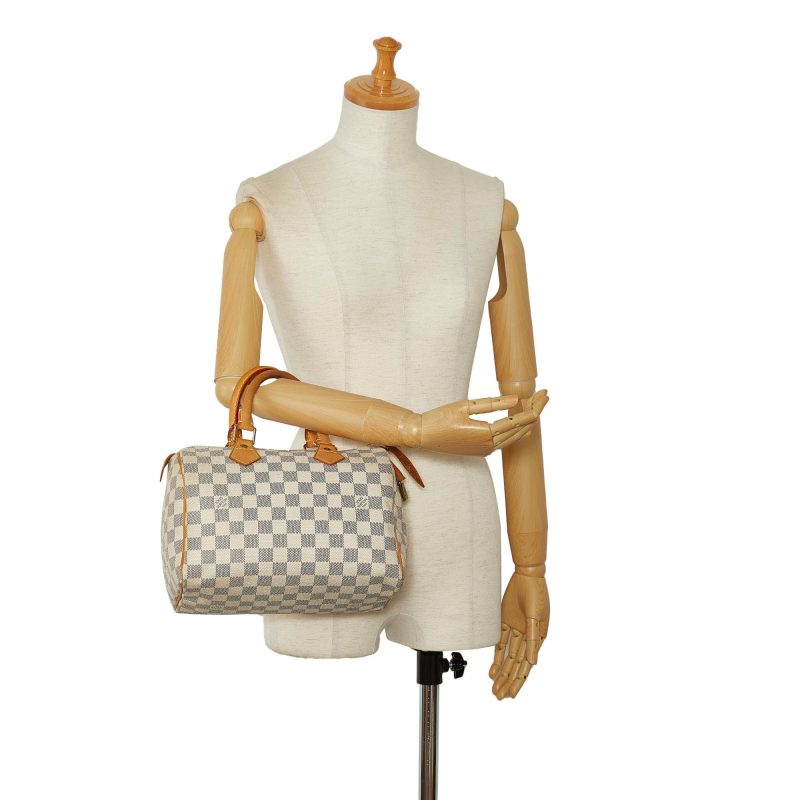 Louis Vuitton Damier Azur Speedy 25 (S3aoRC) - Image 5