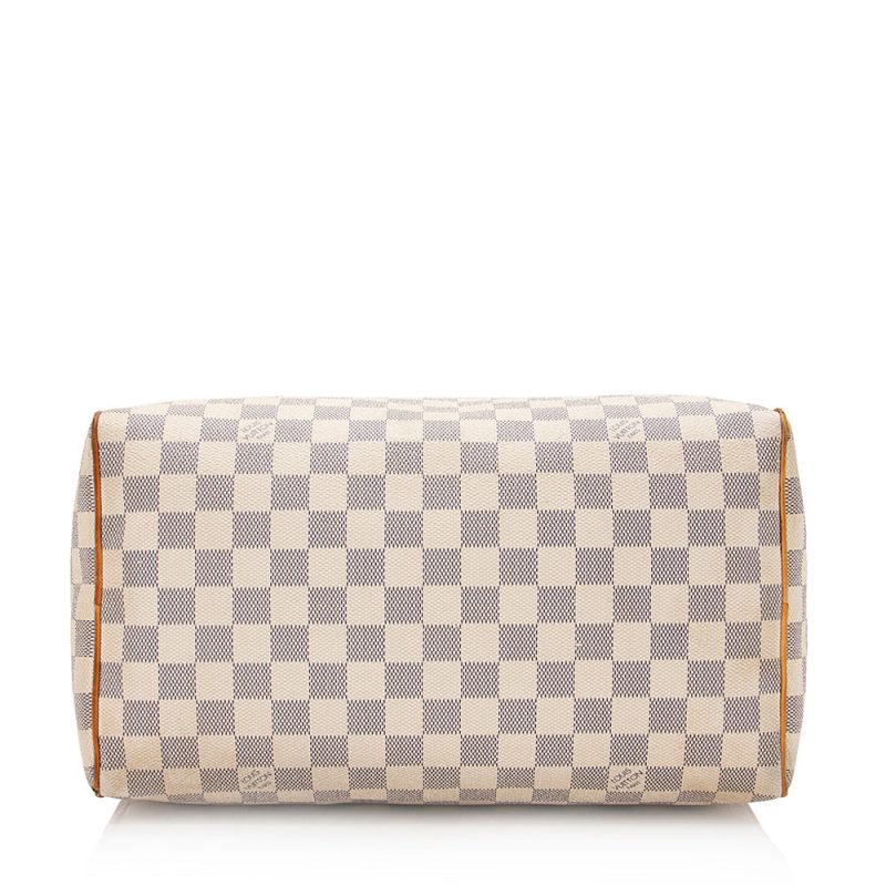 Louis Vuitton Damier Azur Speedy 30 Satchel - FINAL SALE (20474) - Image 4