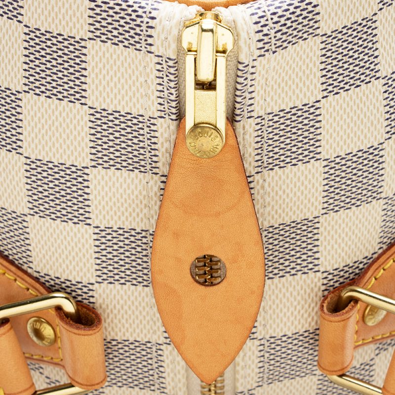 Louis Vuitton Damier Azur Speedy 30 Satchel (21706) - Image 9