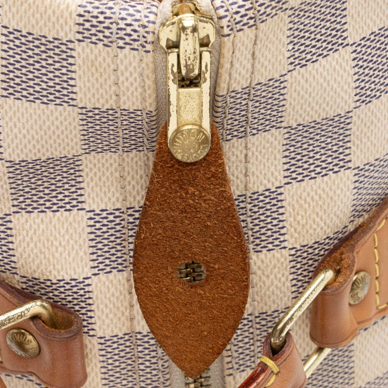 Louis Vuitton Damier Azur Speedy 30 Satchel (bV6e4O) - Image 9