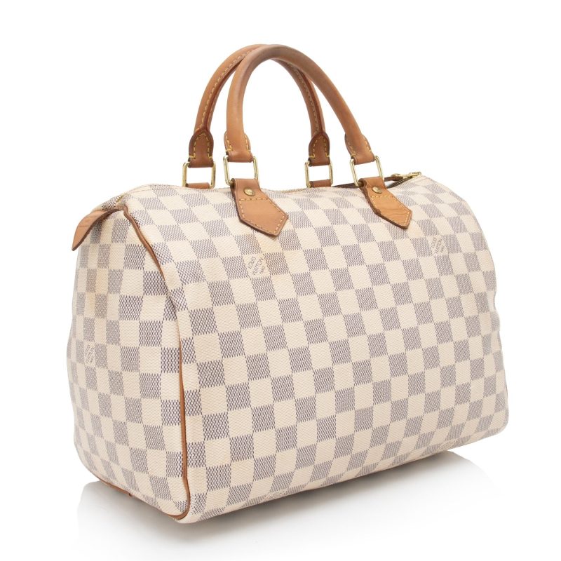 Louis Vuitton Damier Azur Speedy 30 Satchel (bV6e4O) - Image 2