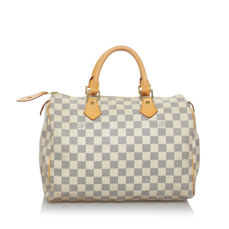 Louis Vuitton Damier Azur Speedy 30 (36754)