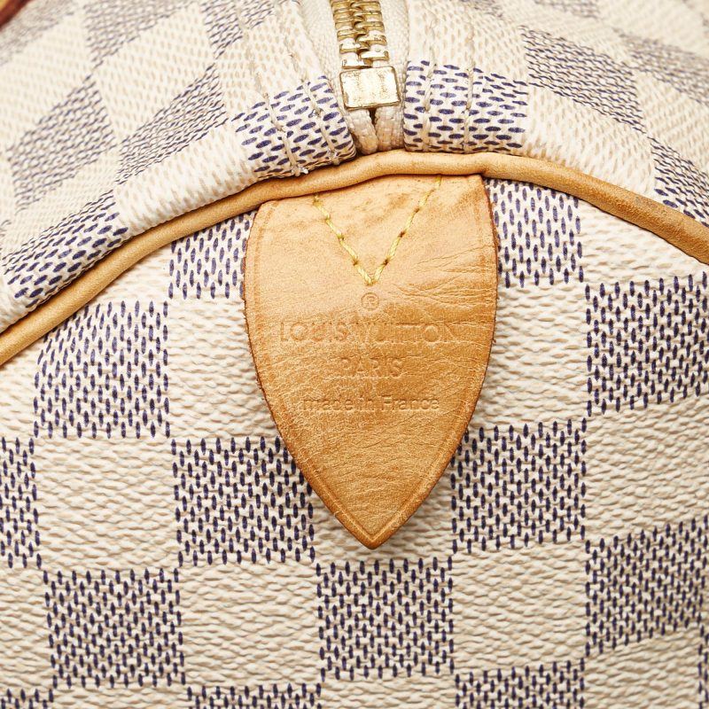 Louis Vuitton Damier Azur Speedy 30 (37849) - Image 7