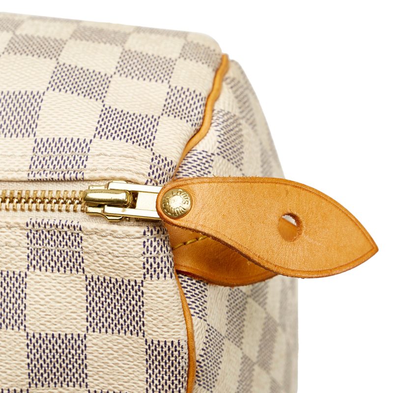 Louis Vuitton Damier Azur Speedy 30 (VSWByr) - Image 9