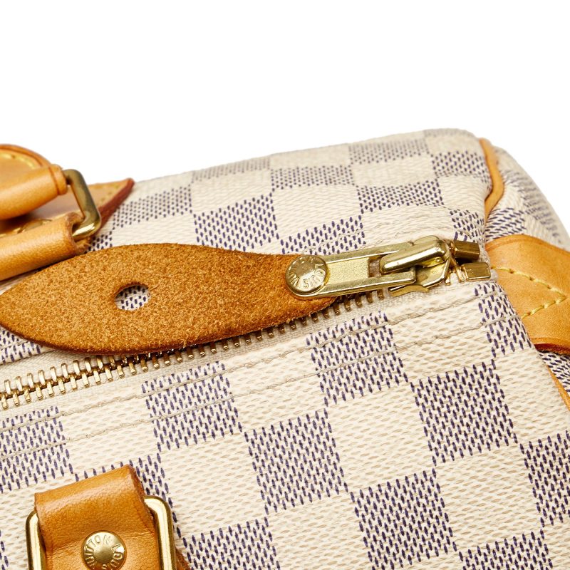 Louis Vuitton Damier Azur Speedy 30 (VSWByr) - Image 10