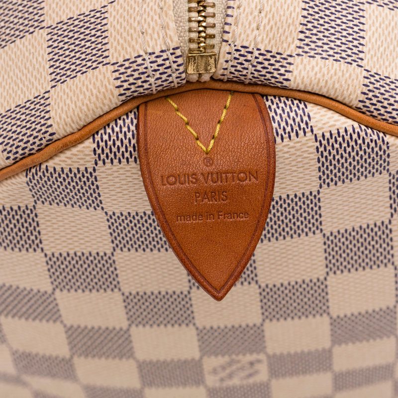 Louis Vuitton Damier Azur Speedy 30 (P5jYVD) - Image 8