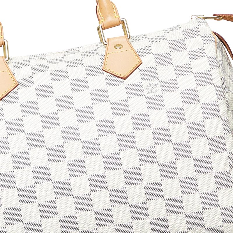 Louis Vuitton Damier Azur Speedy 30 (MH0oGw) - Image 10
