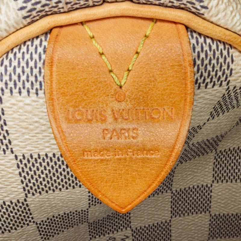 Louis Vuitton Damier Azur Speedy 30 (19Yv3s) - Image 7