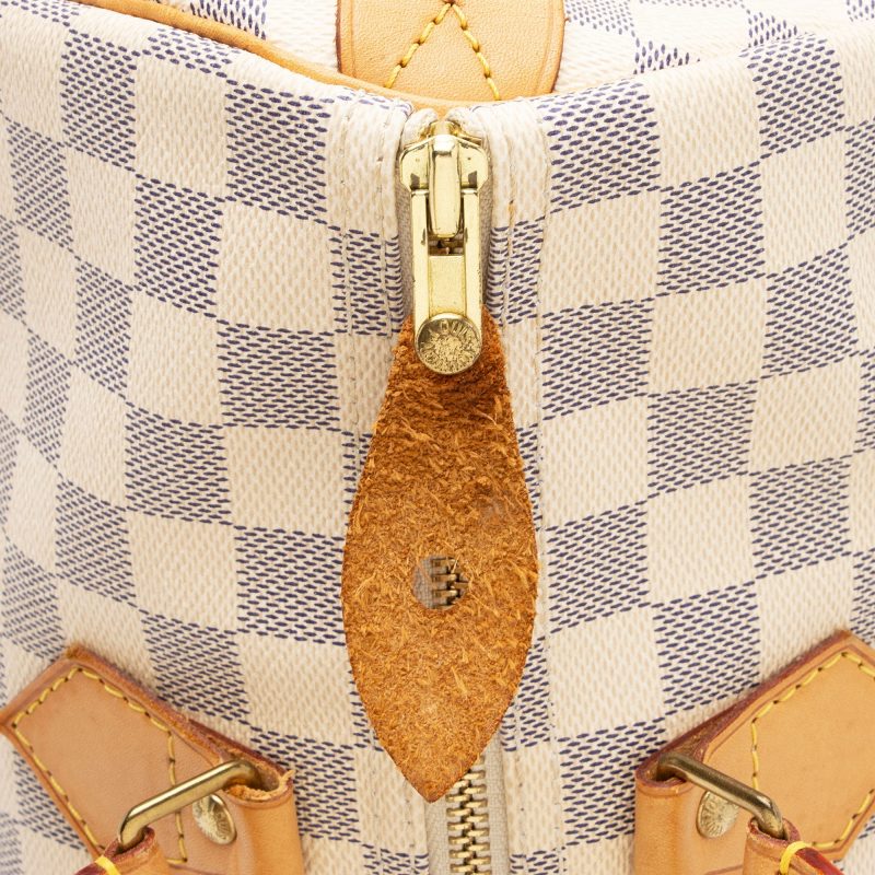 Louis Vuitton Damier Azur Speedy 35 Satchel (9Vy8ov) - Image 9