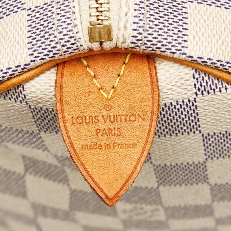 Louis Vuitton Damier Azur Speedy Bandouliere 25 (37850) - Image 8