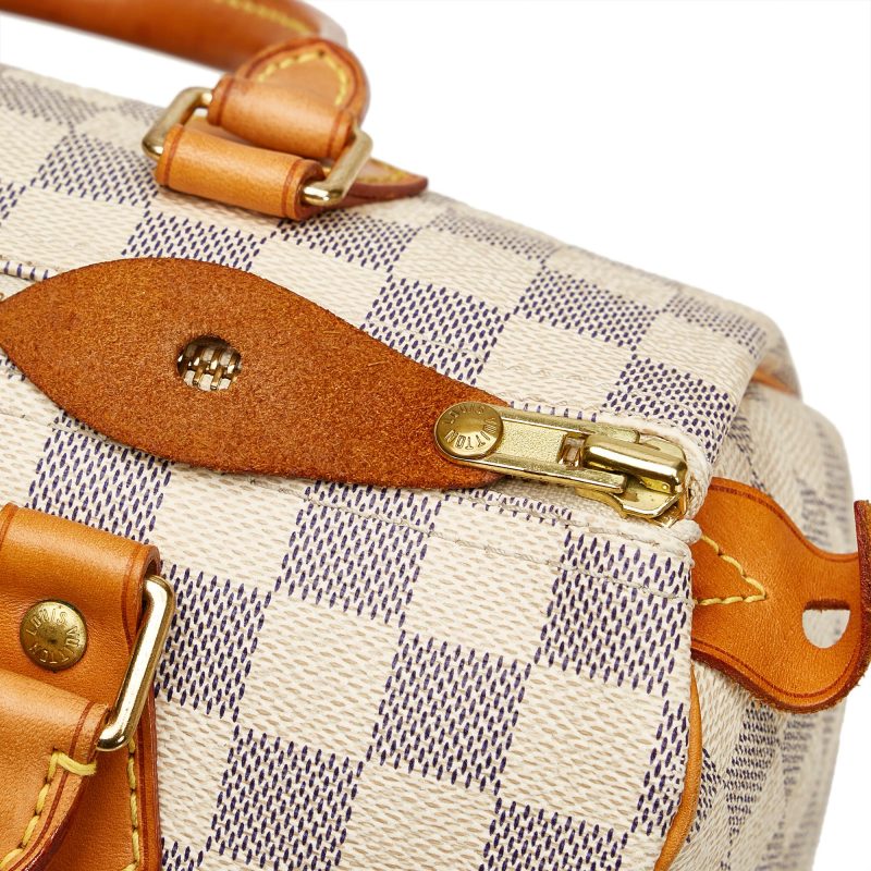 Louis Vuitton Damier Azur Speedy Bandouliere 25 (37850) - Image 10