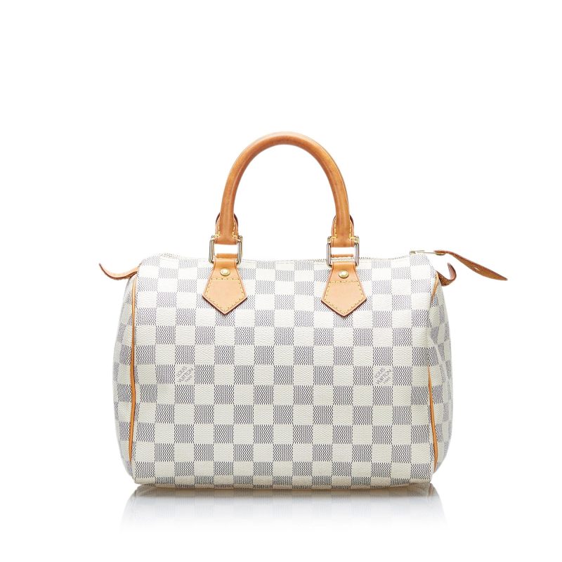 Louis Vuitton Damier Azur Speedy Bandouliere 25 (37850)