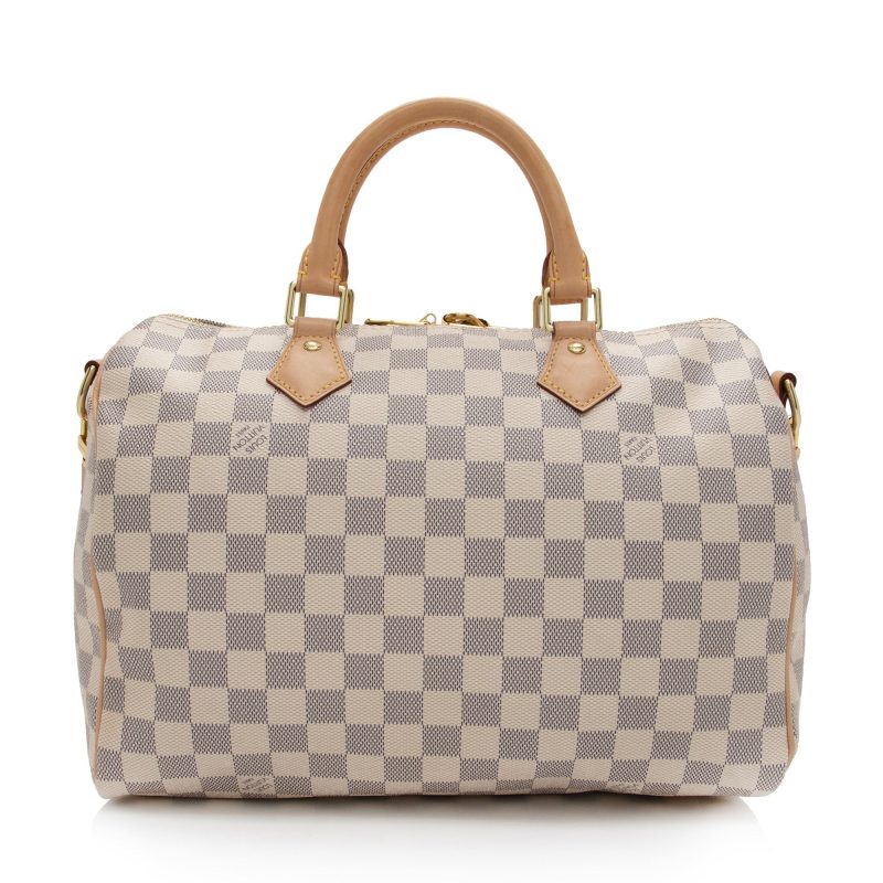Louis Vuitton Damier Azur Speedy Bandouliere 30 Satchel (es0MQN) - Image 3