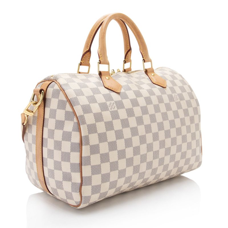 Louis Vuitton Damier Azur Speedy Bandouliere 30 Satchel (4DjdZg) - Image 2