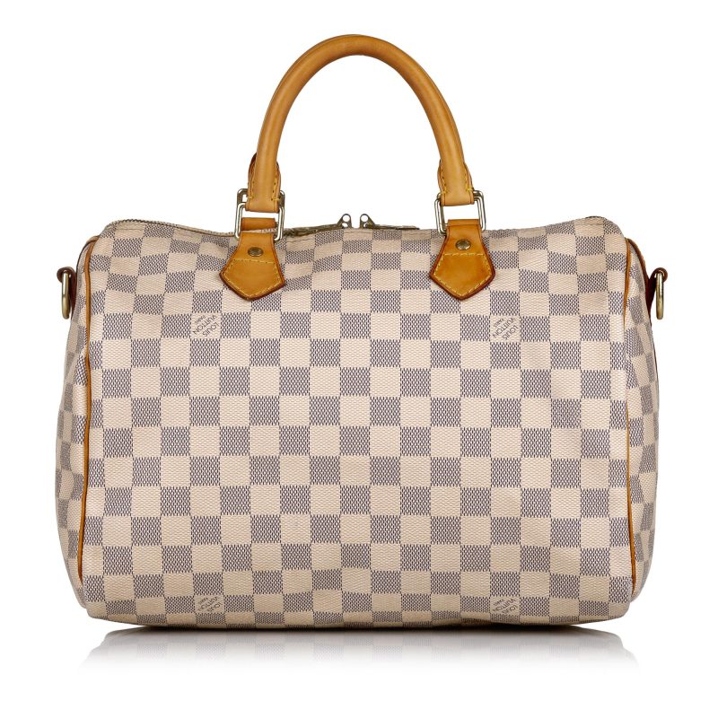 Louis Vuitton Damier Azur Speedy Bandouliere 30 (37680) - Image 3