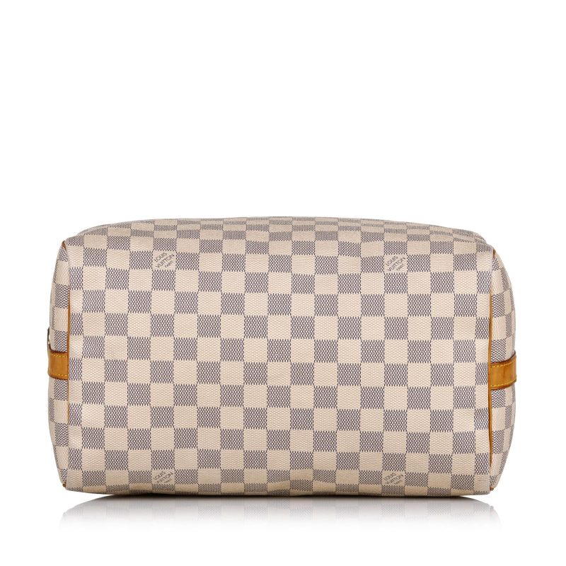 Louis Vuitton Damier Azur Speedy Bandouliere 30 (37680) - Image 4