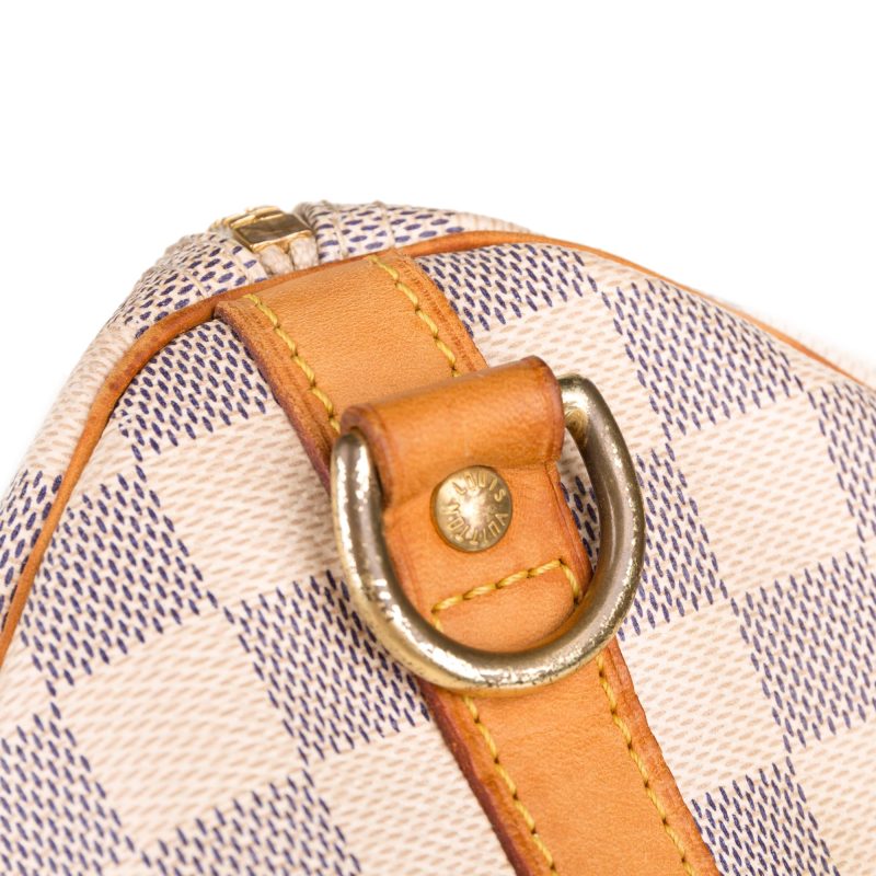 Louis Vuitton Damier Azur Speedy Bandouliere 30 (37680) - Image 7