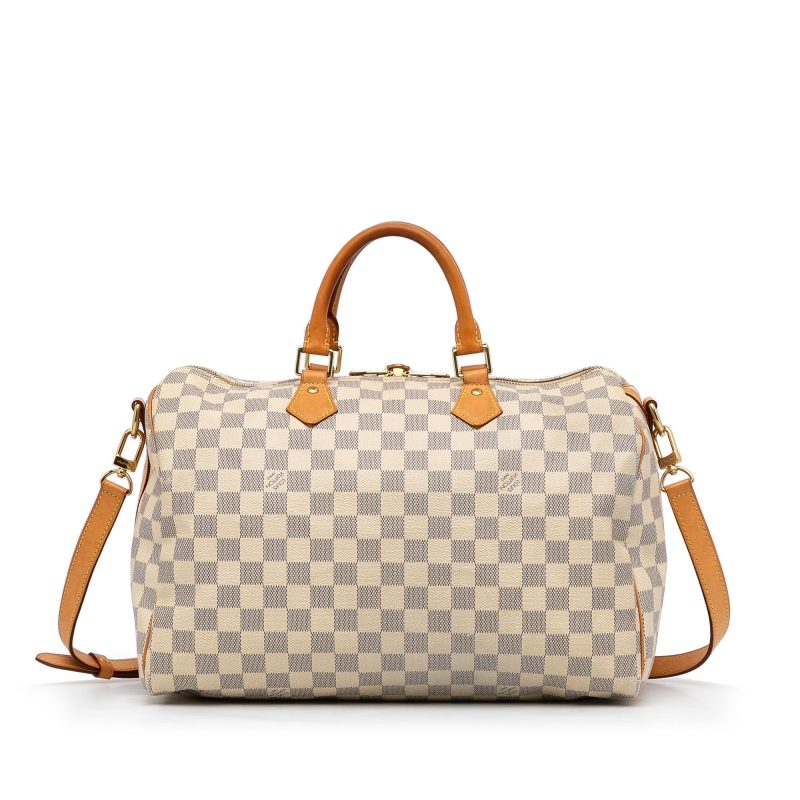 Louis Vuitton Damier Azur Speedy Bandouliere 35 (iCQbEU) - Image 4