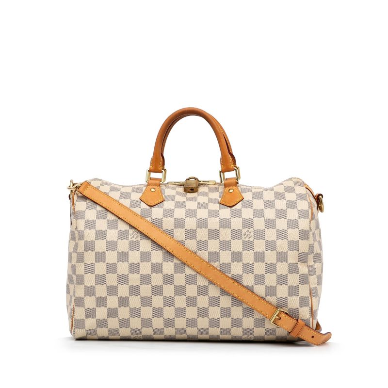 Louis Vuitton Damier Azur Speedy Bandouliere 35 (iCQbEU)