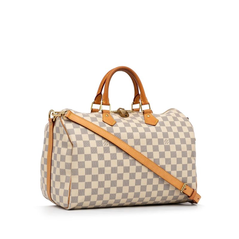 Louis Vuitton Damier Azur Speedy Bandouliere 35 (iCQbEU) - Image 2