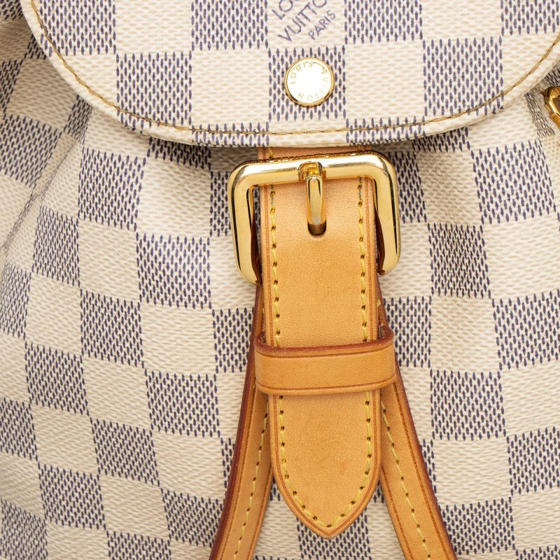 Louis Vuitton Damier Azur Sperone BB Backpack (gBp8cy) - Image 9