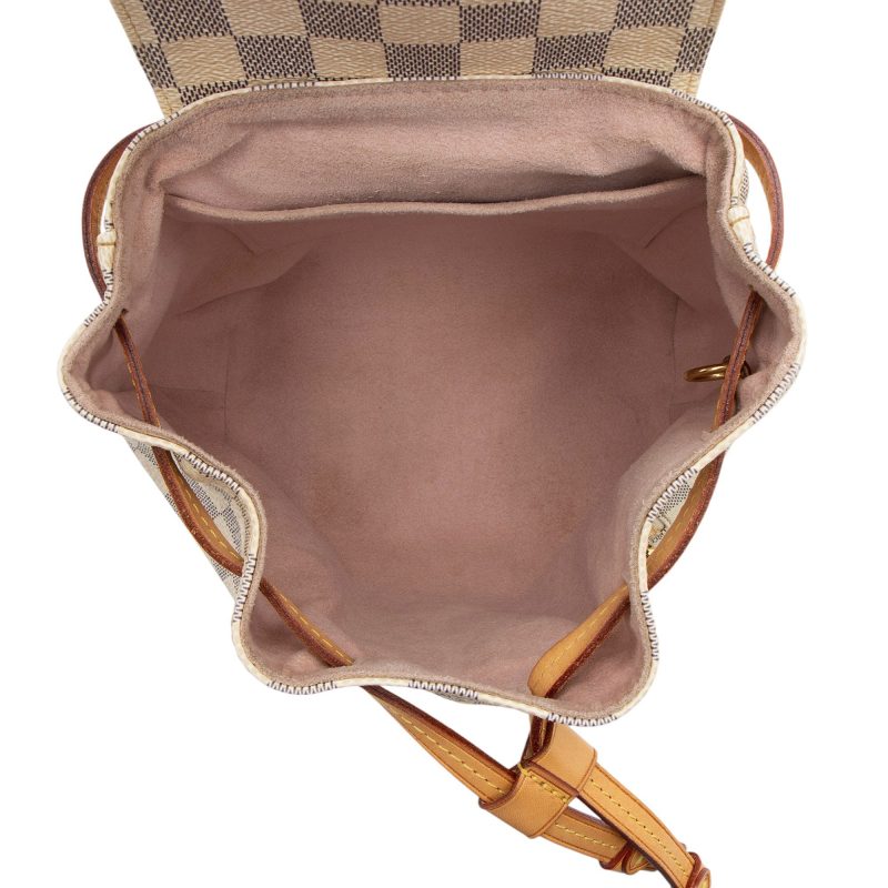 Louis Vuitton Damier Azur Sperone BB Backpack (gBp8cy) - Image 7