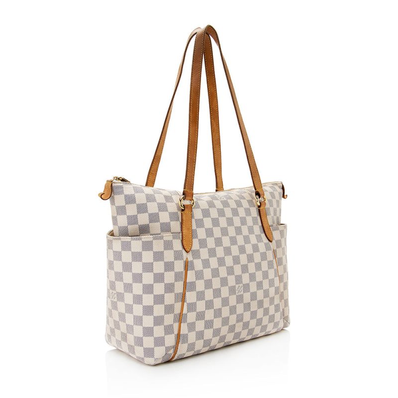 Louis Vuitton Damier Azur Totally MM Tote (21456) - Image 2