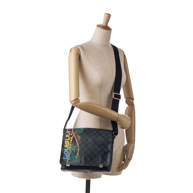 Louis Vuitton Damier Cobalt Jungle District Messenger PM (DdkItG) - Image 5