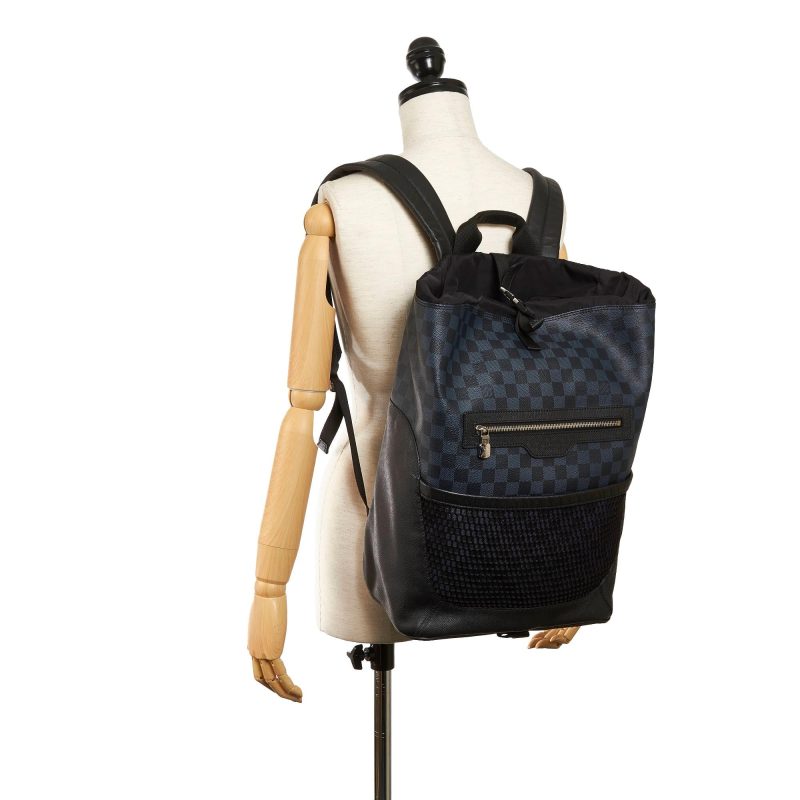 Louis Vuitton Damier Cobalt Matchpoint Hybrid 36050) - Image 10