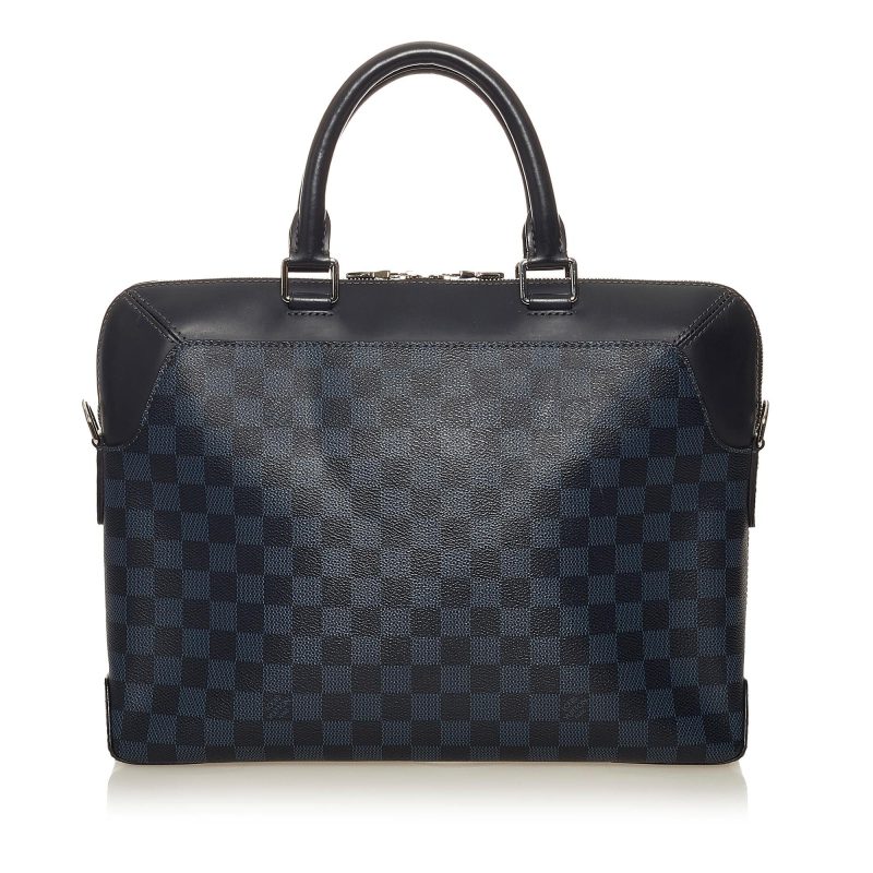 Louis Vuitton Damier Cobalt Porte Document Business (27914) - Image 3