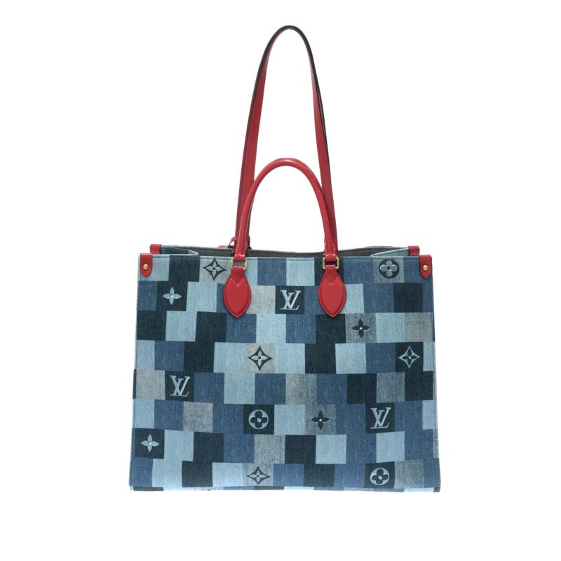 Louis Vuitton Damier Denim Onthego GM (Dva1Zr) - Image 3