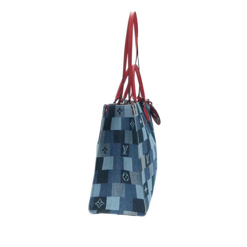Louis Vuitton Damier Denim Onthego GM (Dva1Zr) - Image 2