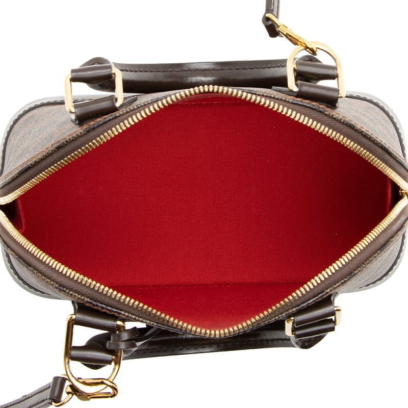 Louis Vuitton Damier Ebene Alma BB Satchel (20611) - Image 7