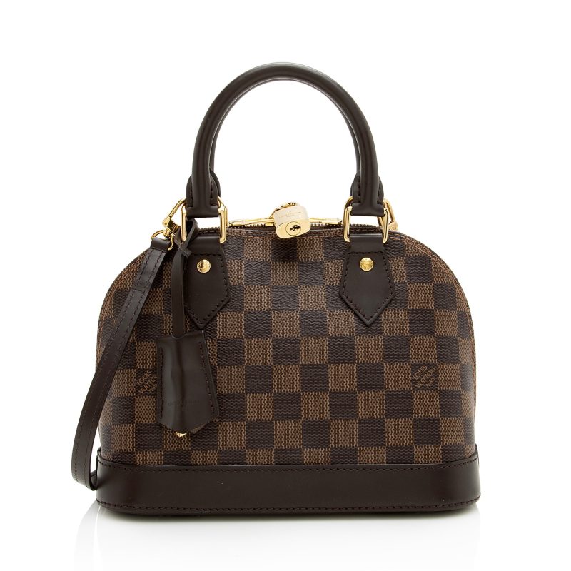 Louis Vuitton Damier Ebene Alma BB Satchel (22932)
