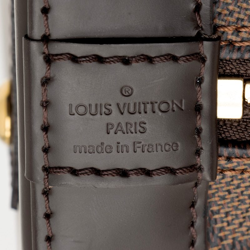 Louis Vuitton Damier Ebene Alma BB Satchel (22932) - Image 8
