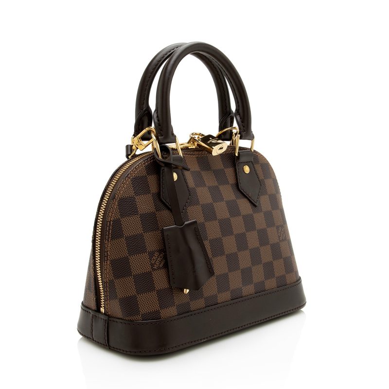 Louis Vuitton Damier Ebene Alma BB Satchel (22932) - Image 2