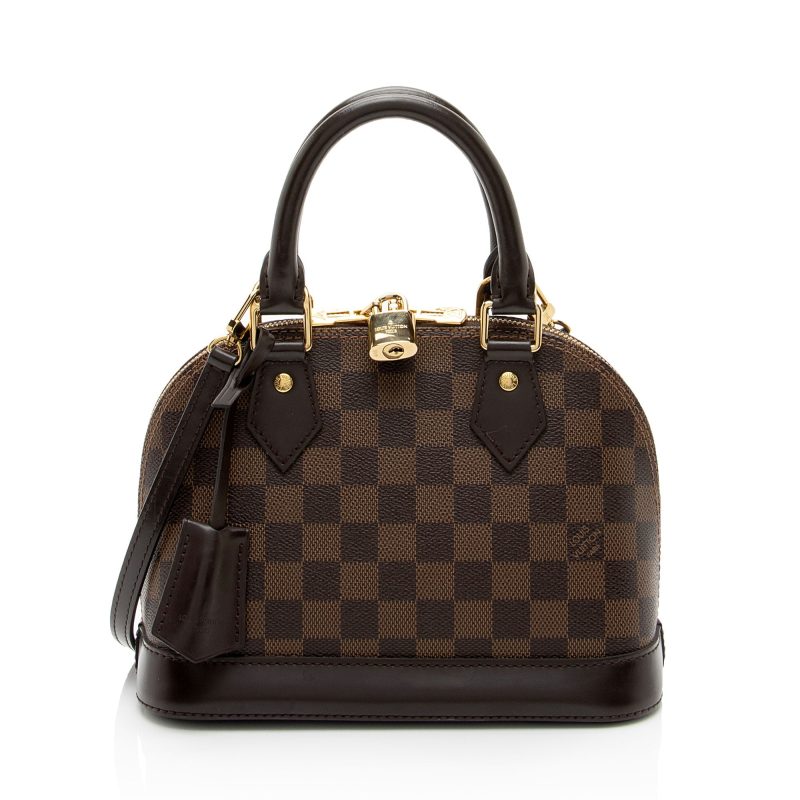 Louis Vuitton Damier Ebene Alma BB Satchel (DBkyHO)