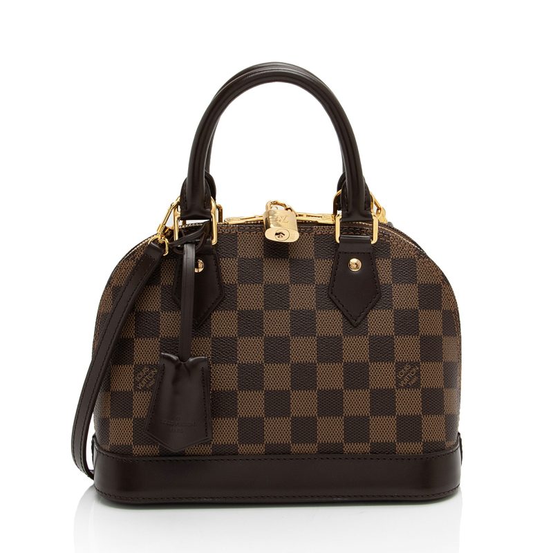 Louis Vuitton Damier Ebene Alma BB Satchel (DbzGC2)