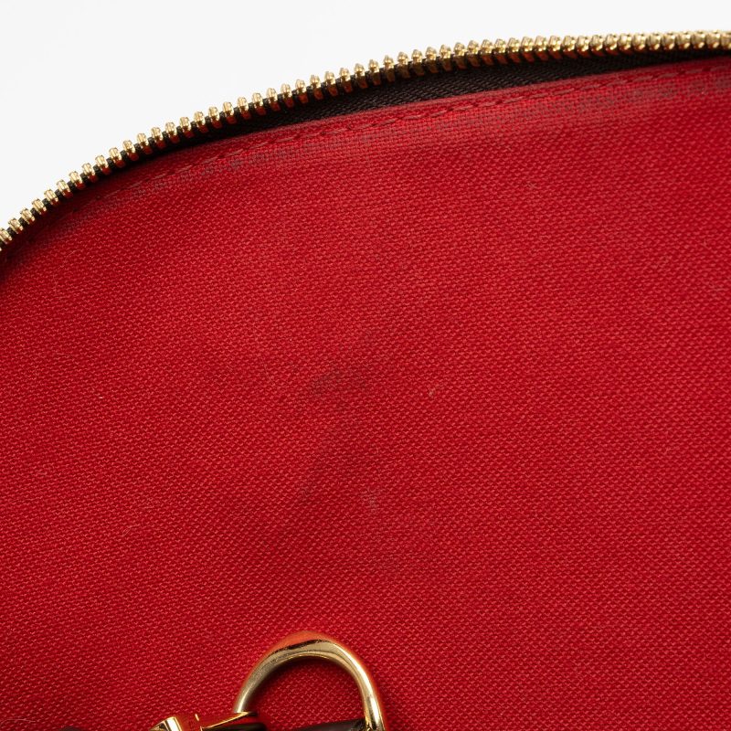 Louis Vuitton Damier Ebene Alma BB Satchel (AXOqAi) - Image 10