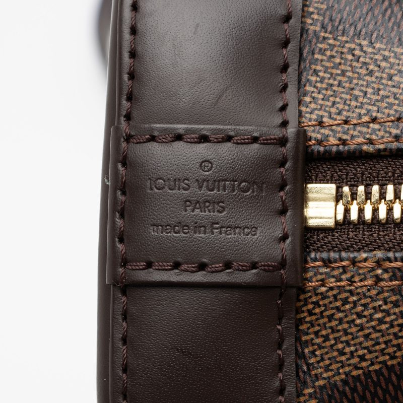 Louis Vuitton Damier Ebene Alma BB Satchel (AXOqAi) - Image 7