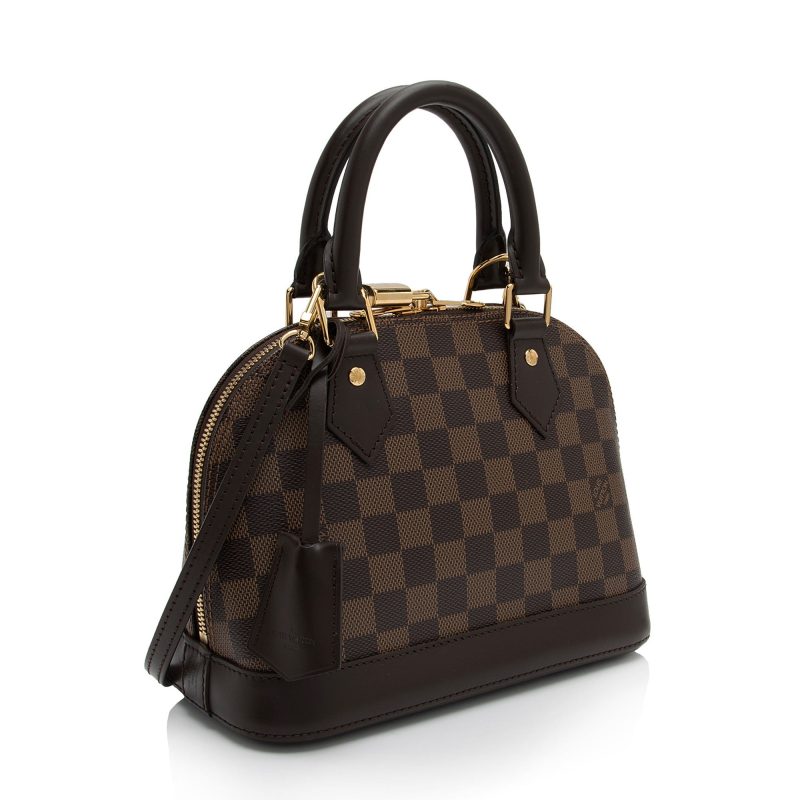 Louis Vuitton Damier Ebene Alma BB Satchel (AXOqAi) - Image 2